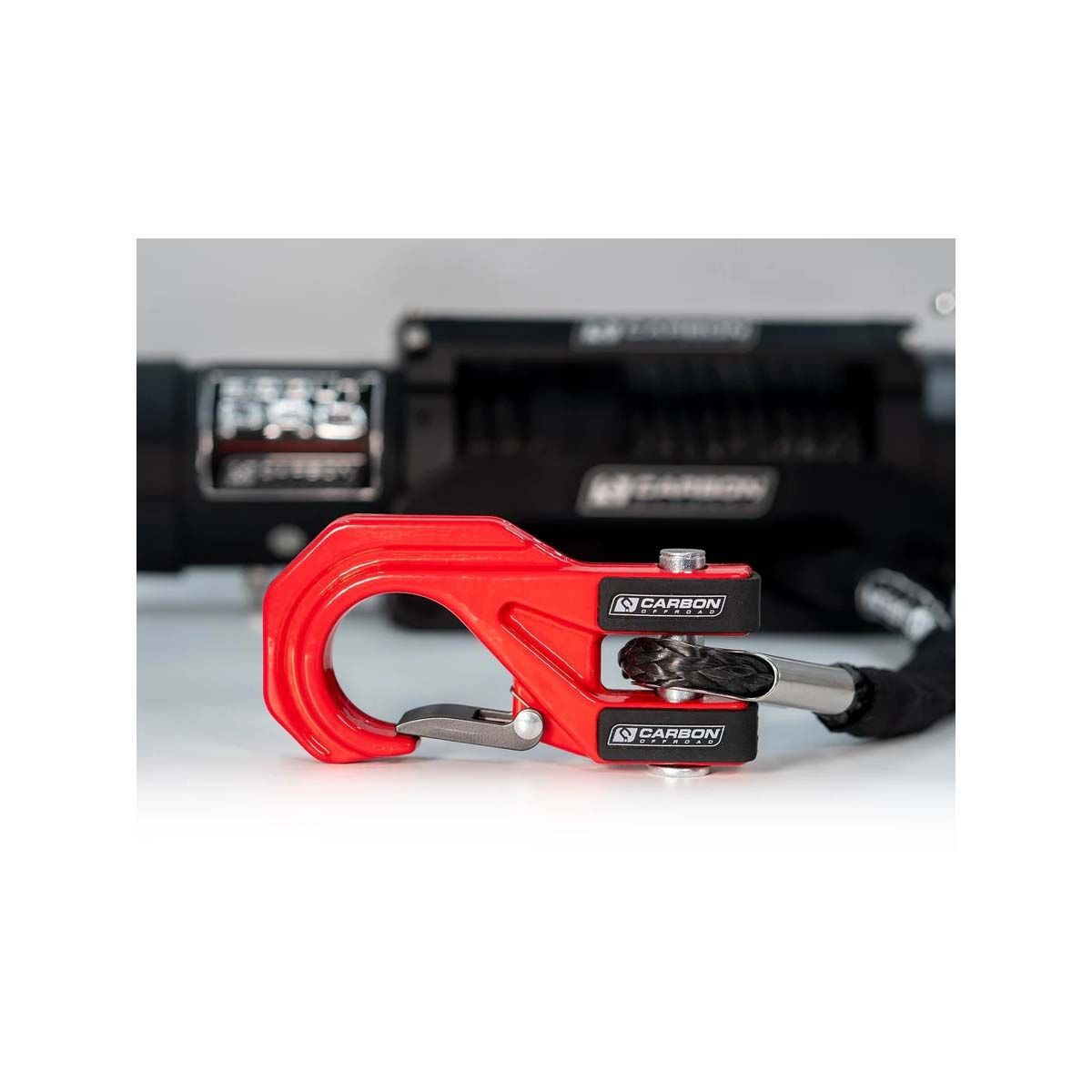 Carbon Offroad MegaPro Winch Hook Black, , scaau_hi-res