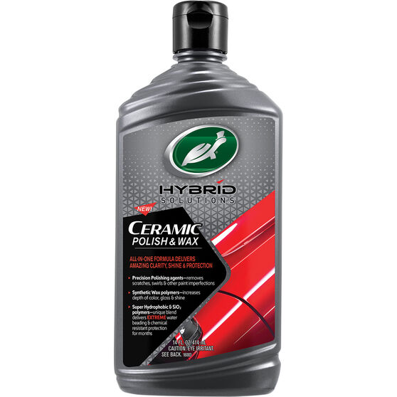 Turtle Wax Hybrid Solutions Ceramic Polish & Wax 414mL, , scaau_hi-res