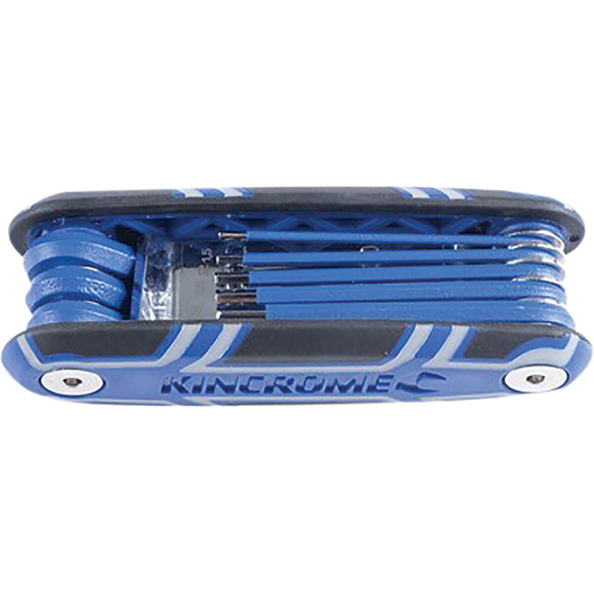 Kincrome Folding Hex Key Set 8 Piece Metric, , scaau_hi-res