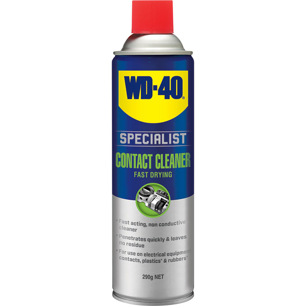 WD40 Specialist Automotive Contact Cleaner Spray 290g Supercheap Auto
