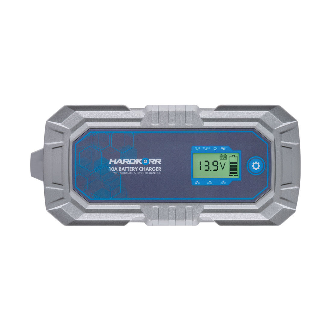 HardKorr Battery Charger 6/12V 10 Amp 9 Stage Automatic, , scaau_hi-res