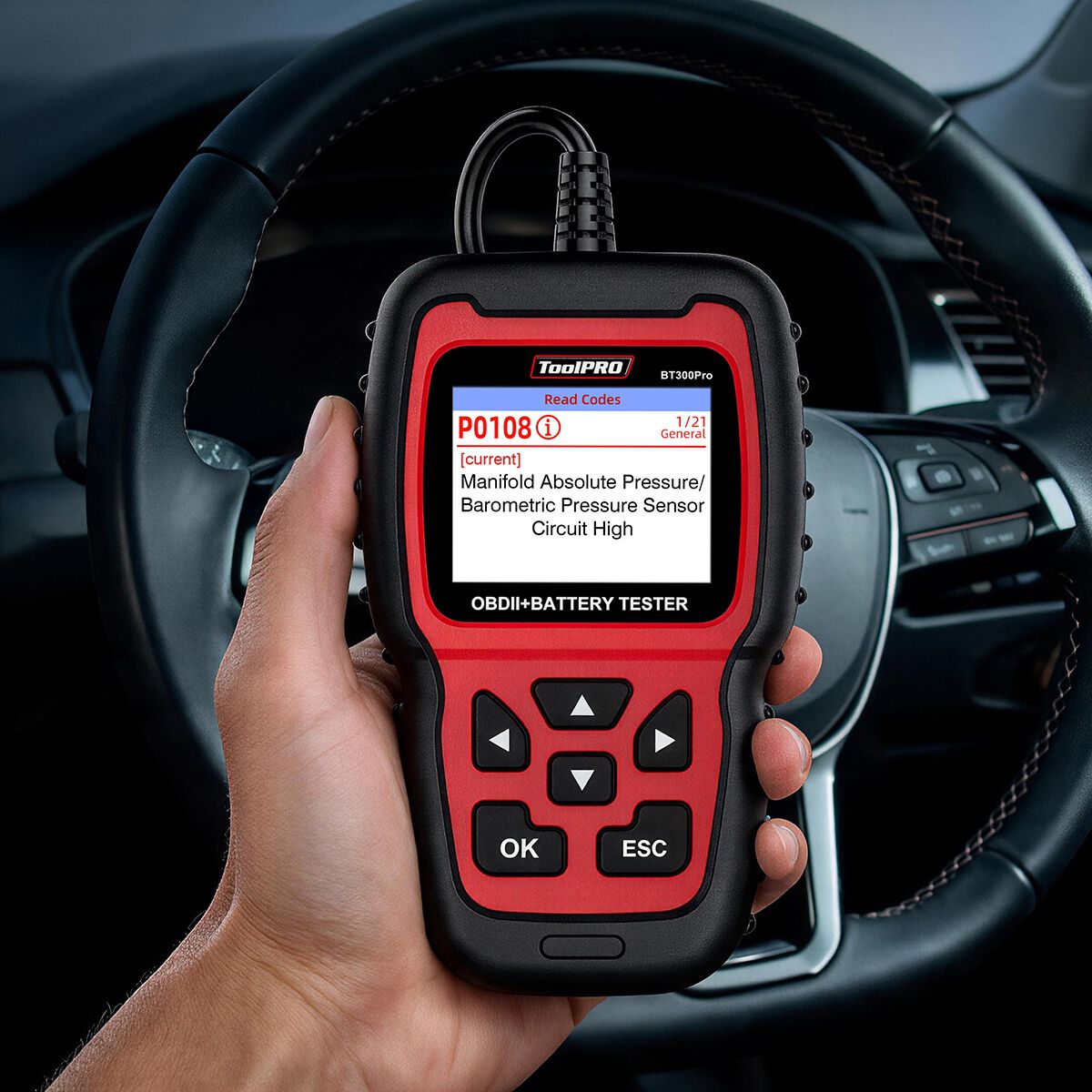 ToolPRO Auto Diagnostic Scanner with Batt Test, , scaau_hi-res