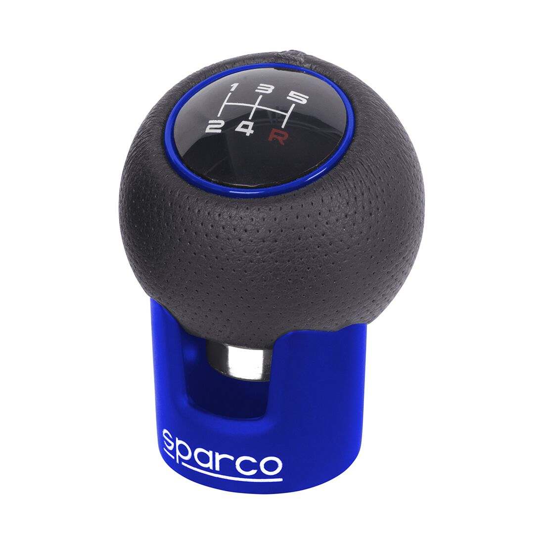 Sparco JDM Gear Knob Aluminium and Leather-look, , scaau_hi-res