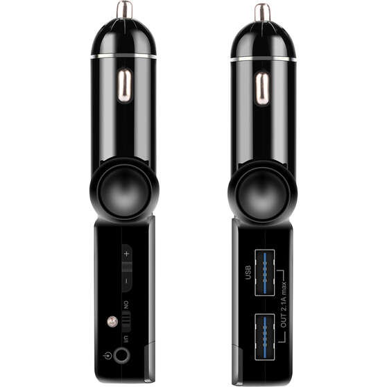 Aerpro Bluetooth FM Transmitter Dual USB APBT200, , scaau_hi-res