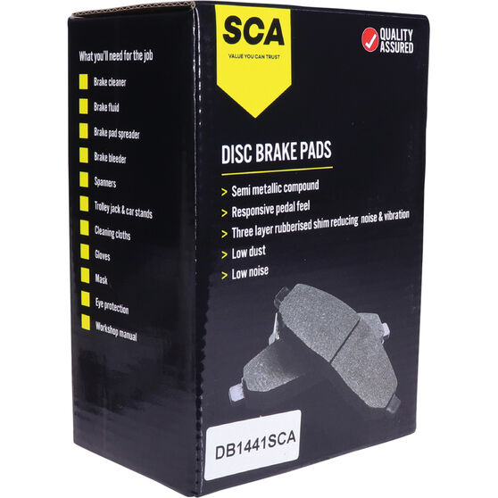 SCA Disc Brake Pads DB1441SCA, , scaau_hi-res