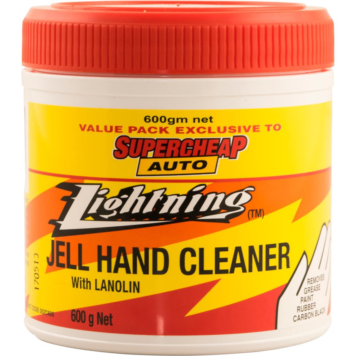 Lightning Jell Hand Cleaner 600g Supercheap Auto