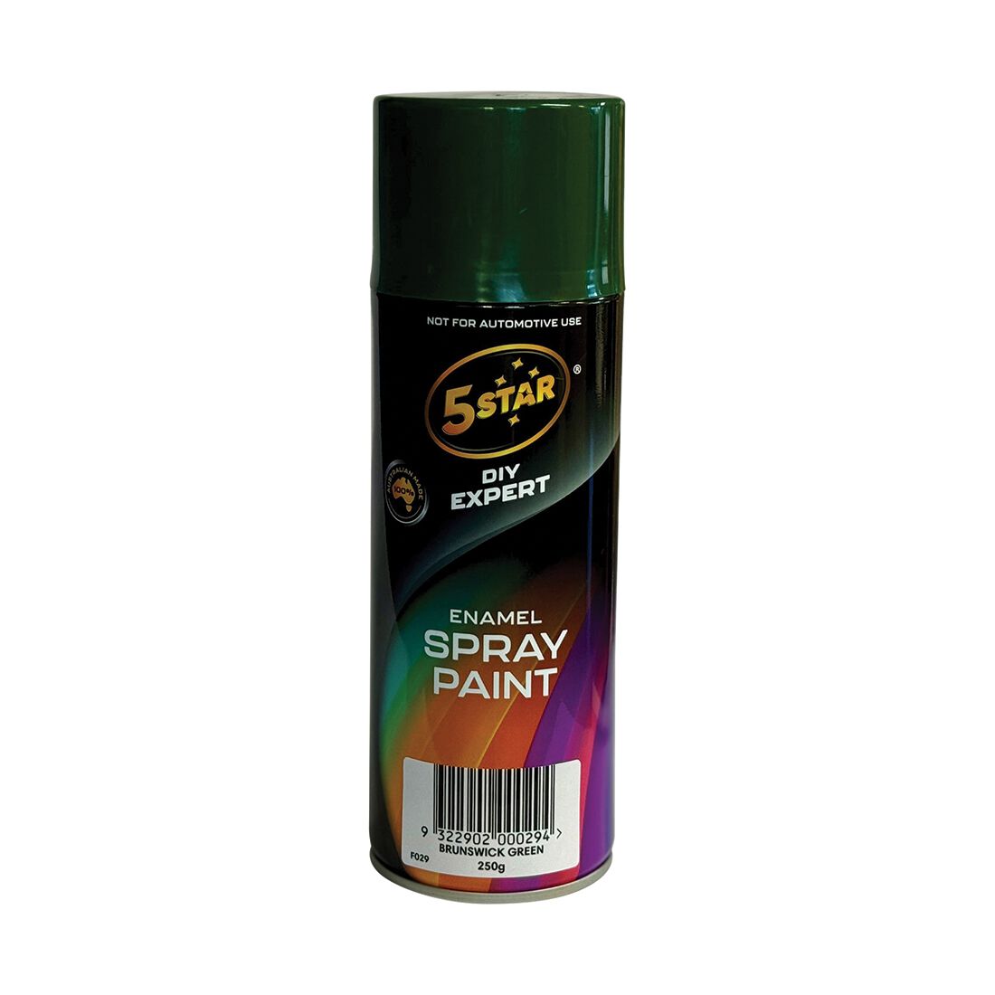 5 Star Enamel Spray Paint Brunswick Green 250g, , scaau_hi-res