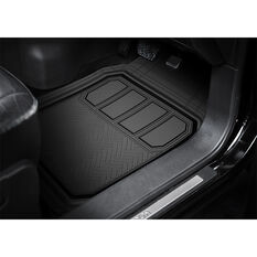 Armor All Deep Dish Car Floor Mats -  Black Set of 3, , scaau_hi-res