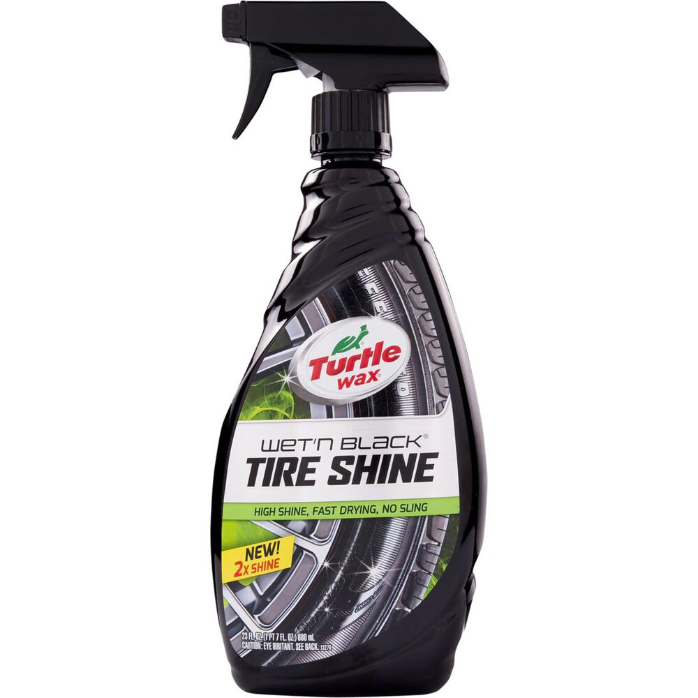 Turtle Wax Wet 'N' Black Tyre Shine 680mL Supercheap Auto