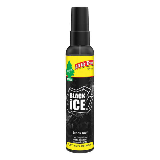 Little Trees Spray Air Freshener Black Ice 103ml, , scaau_hi-res