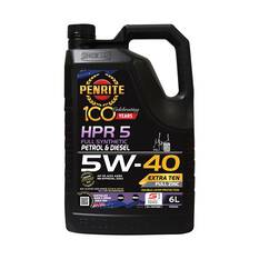 Penrite HPR 5 Engine Oil - 5W-40 6 Litre, , scaau_hi-res