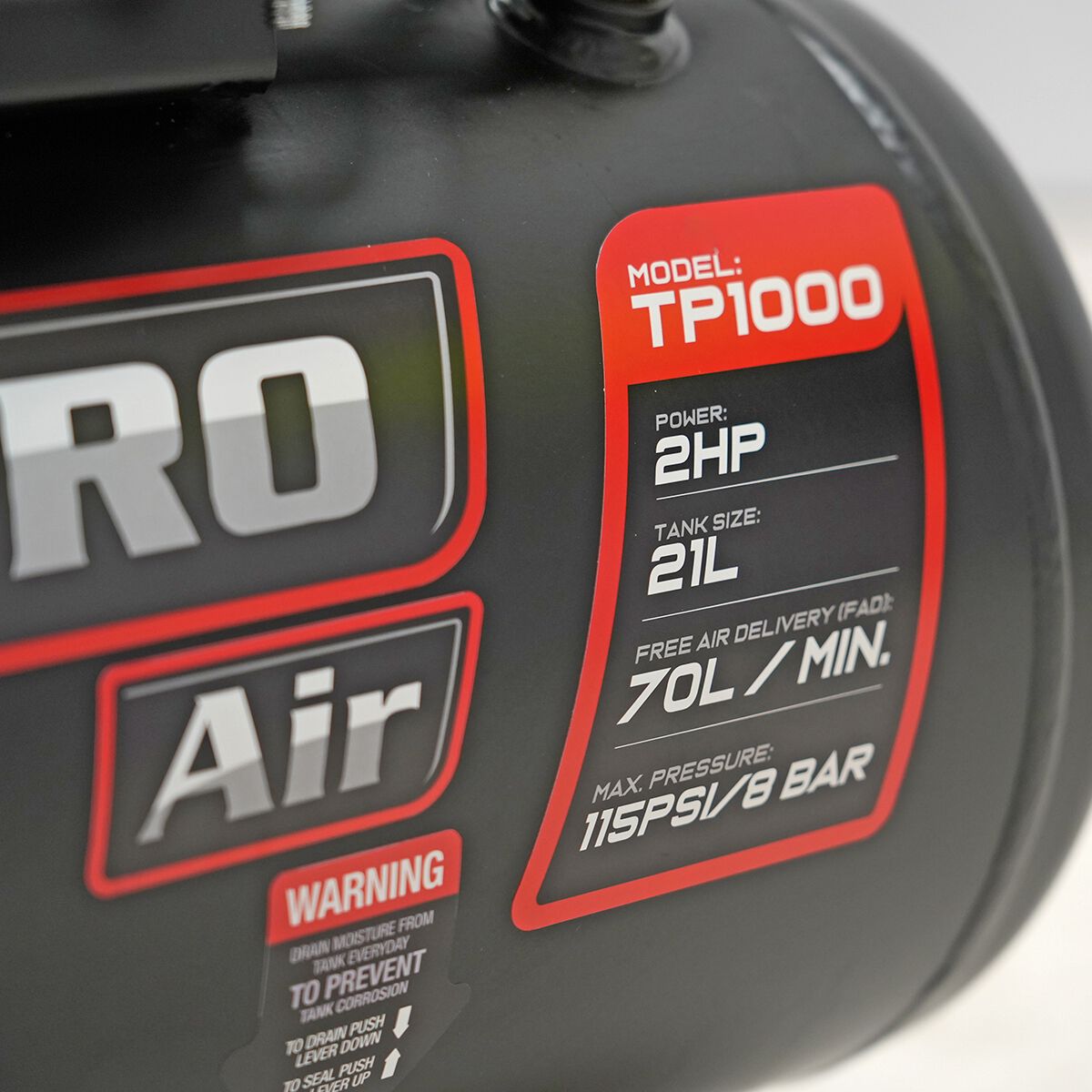 ToolPRO-Air 21L 2HP Air Compressor, , scaau_hi-res