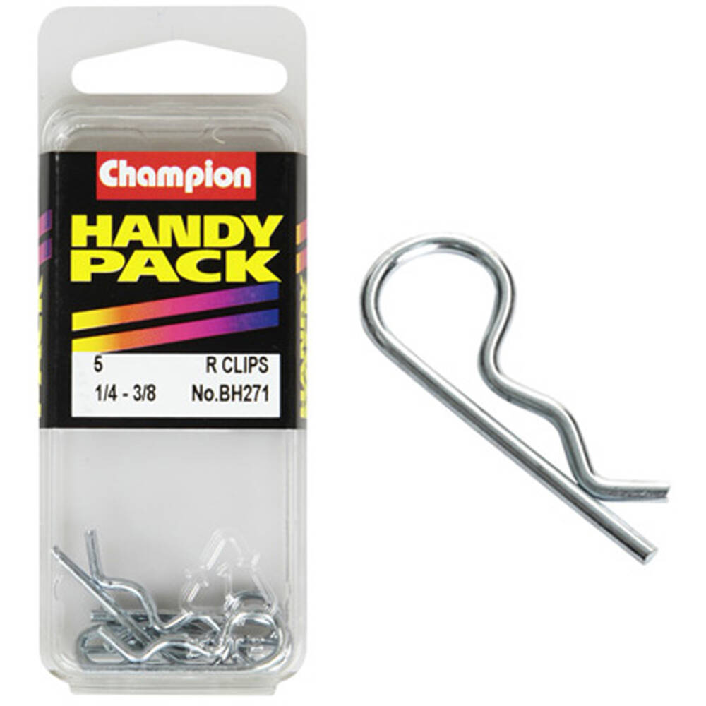 Champion Master Kit R Clips Champion Handy Pack R Clips BH271, 1/4