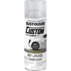 Rust-Oleum Custom Premium Lacquer Paint, Gloss Clear - 312g, , scaau_hi-res