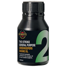 Penrite Greenkeepers 2 Stroke Lawnmower Oil - 200mL, , scaau_hi-res