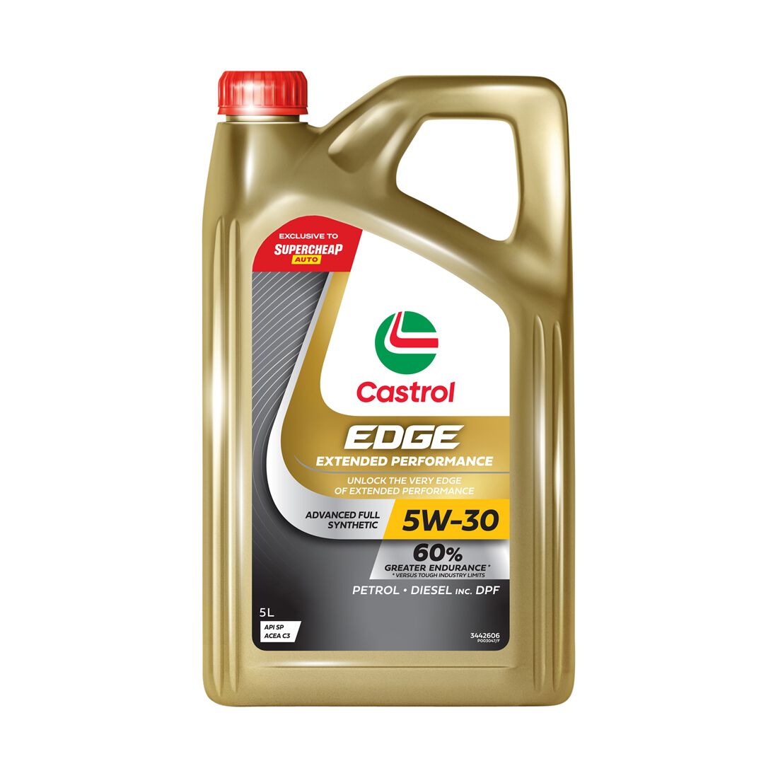 Castrol EDGE Extended Performance Engine Oil 5W-30 5 Litre, , scaau_hi-res
