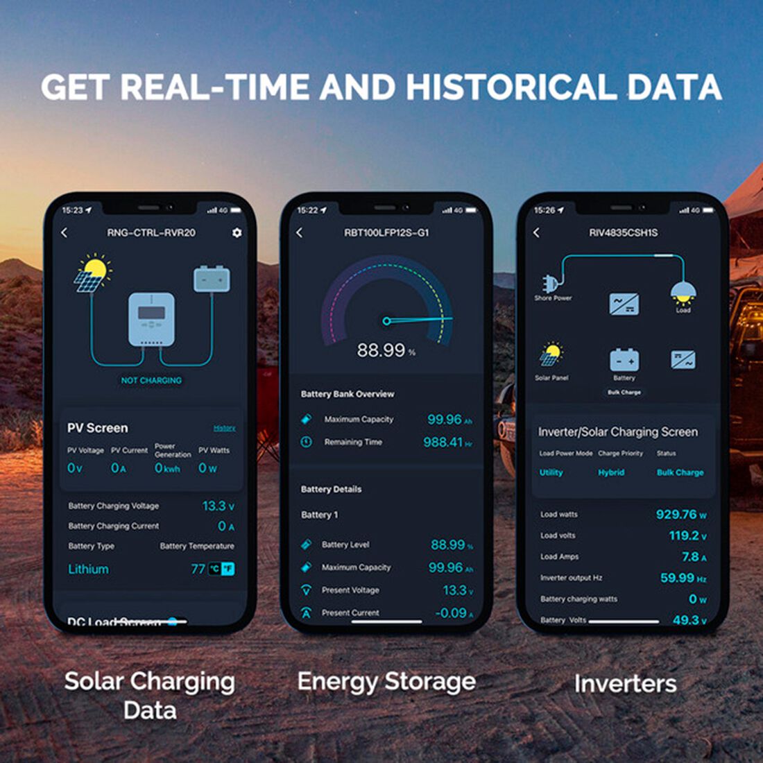 Renogy BT-2 Bluetooth Module for Rover Solar Charge Controllers, , scaau_hi-res