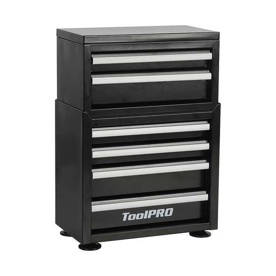 ToolPRO Mini Tool Cabinet 4 Drawer Black, , scaau_hi-res