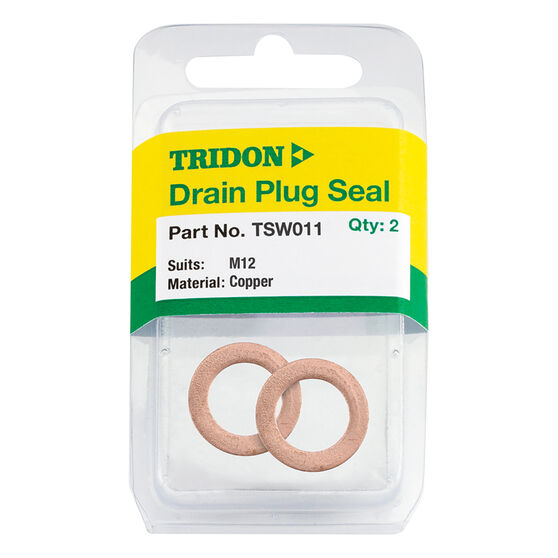 Tridon Oil Drain Plug Washer Pair TSW011, , scaau_hi-res