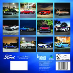 Calendar Ford Classic Cars Mini 2021, , scaau_hi-res