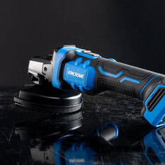 Kincrome PT18 18V Brushless 125mm Angle Grinder Kit 4.0Ah, , scaau_hi-res