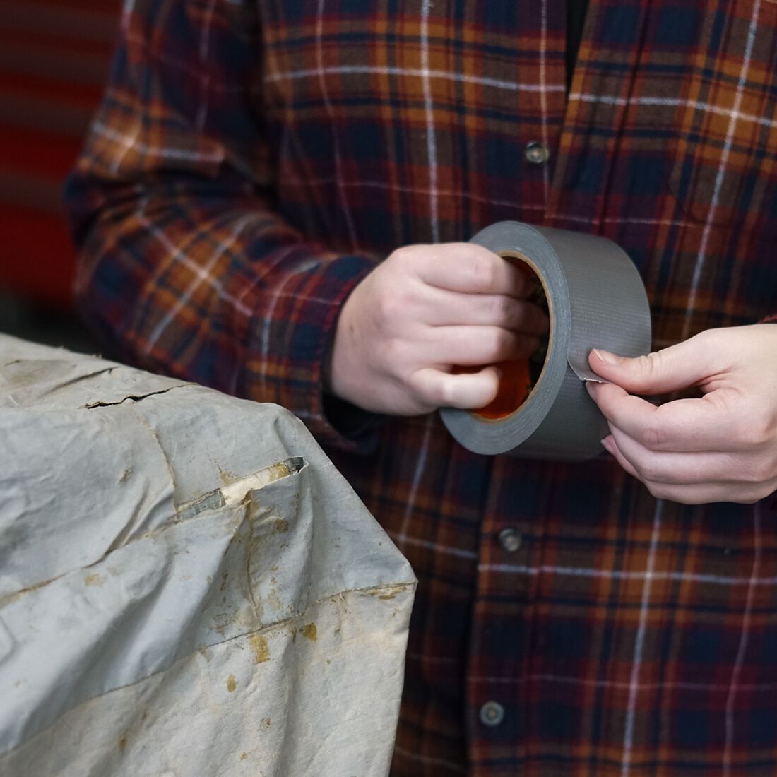 Gorilla Tape Silver 48mm x 9.1m, , scaau_hi-res