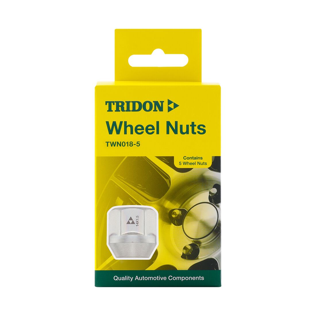 Tridon Wheel Nuts M14x1.5. Tapered Seat. Open Ended Nut. 22mm Hex, , scaau_hi-res