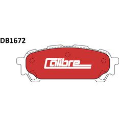 Calibre Disc Brake Pads DB1672CAL, , scaau_hi-res