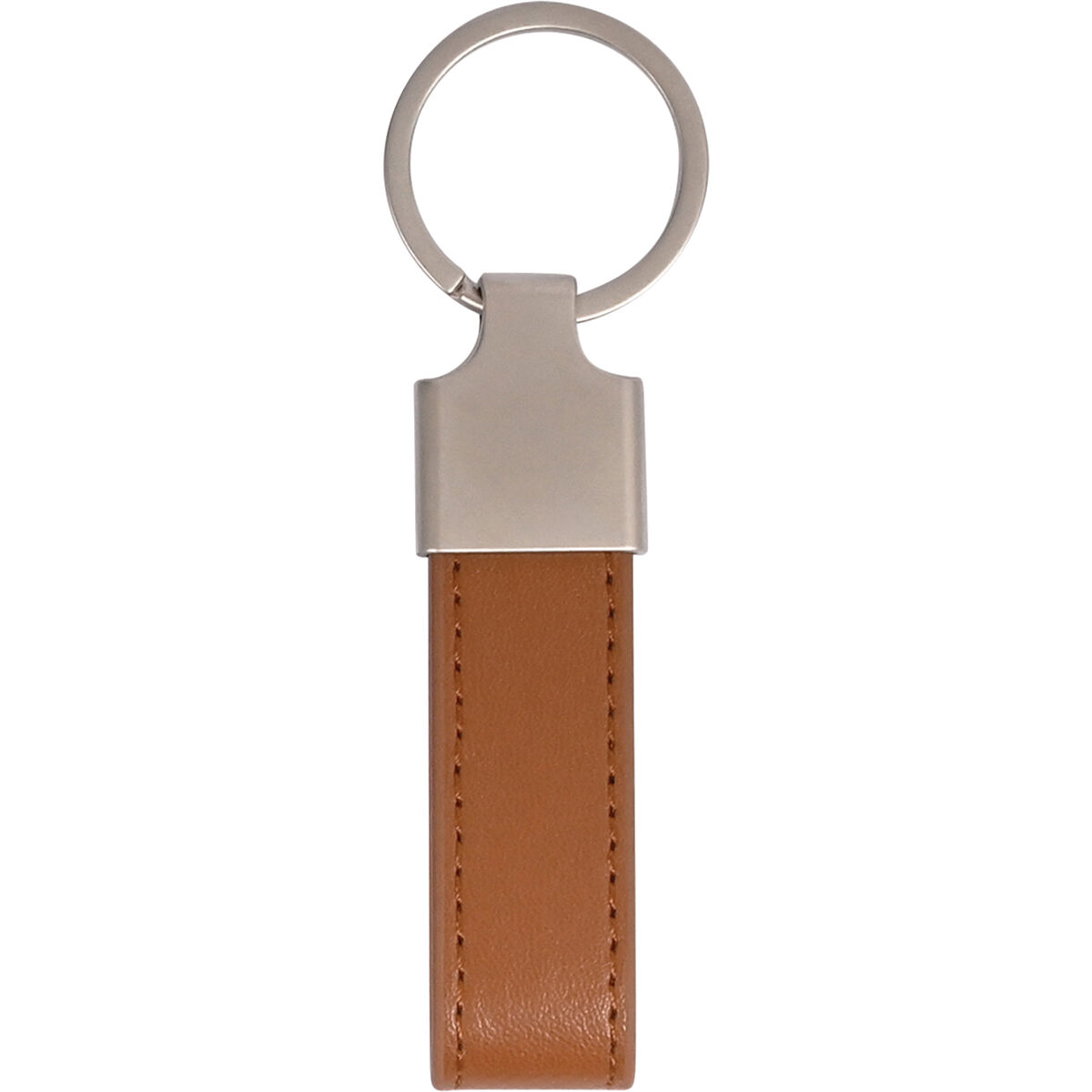 SCA PU Leather-look Strap Keyring Brown, , scaau_hi-res