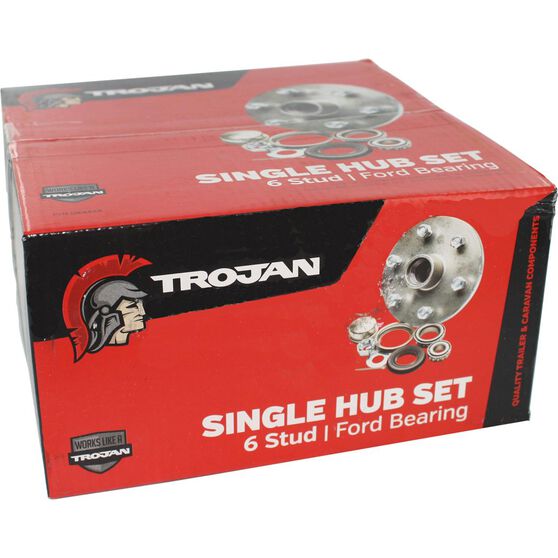 Trojan Trailer Hub Kit Landcruiser / Ford, 6 Stud Supercheap Auto