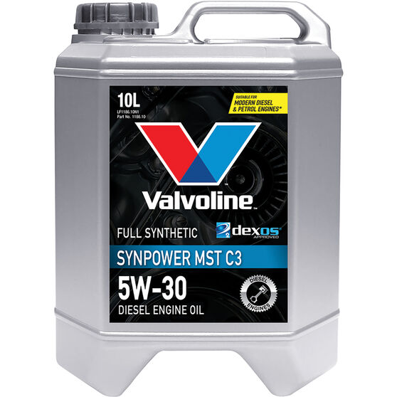 Valvoline Synpower MST Engine Oil 5W-30 10 Litre, , scaau_hi-res
