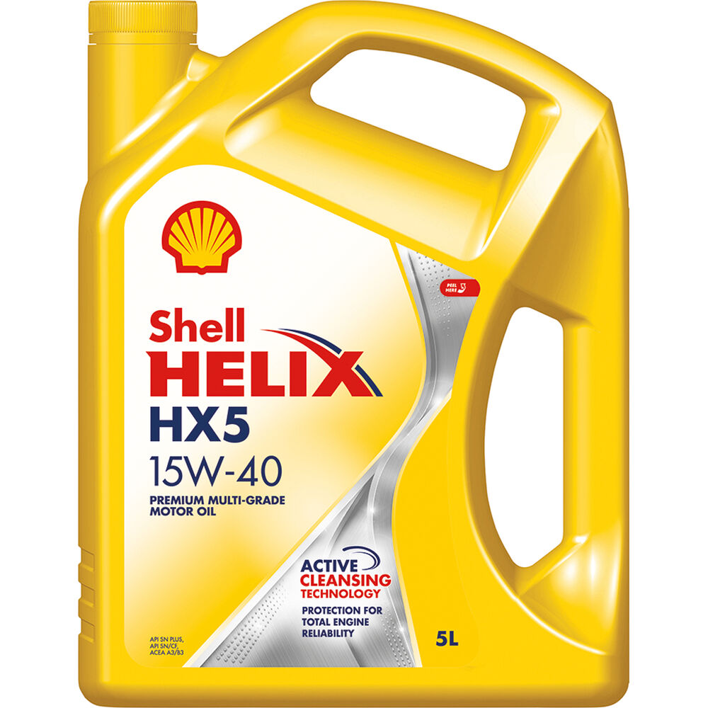 Shell Helix HX5 Engine Oil 15W40 5 Litre Supercheap Auto