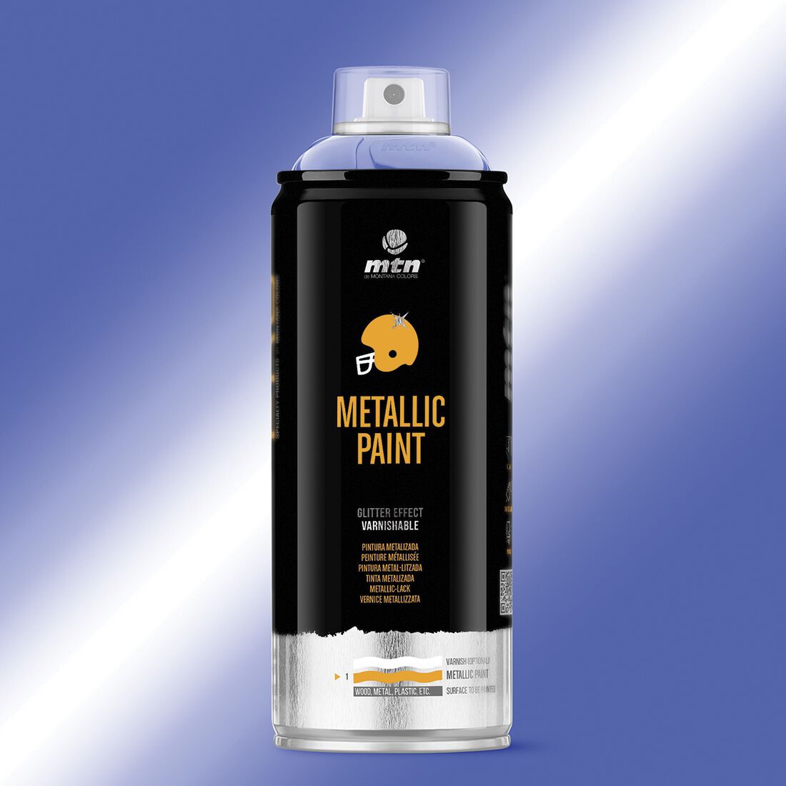 MTN Pro Metallic Dark Blue Spray Paint 400mL, , scaau_hi-res
