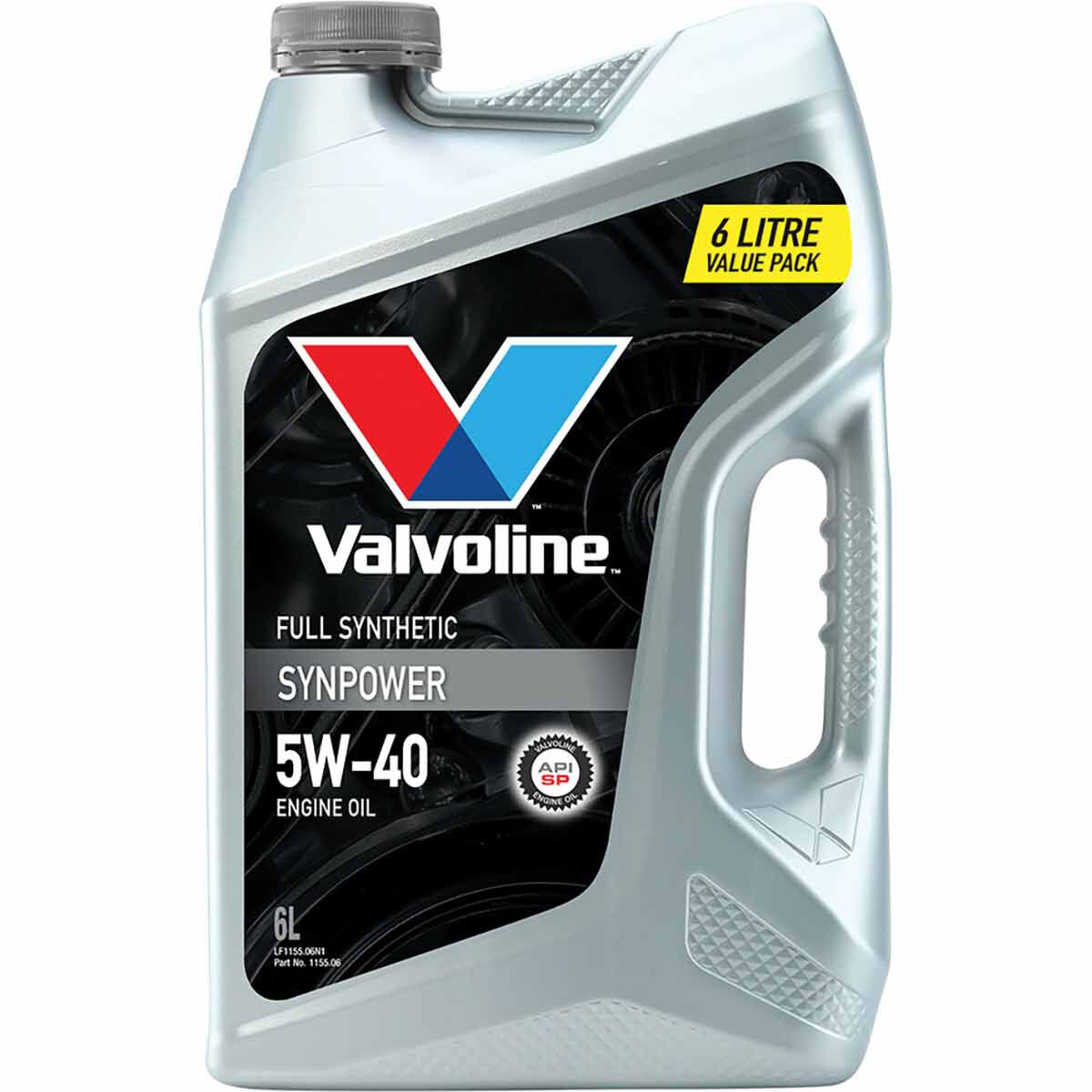 Valvoline Synpower Engine Oil 5W-40 6 Litre, , scaau_hi-res