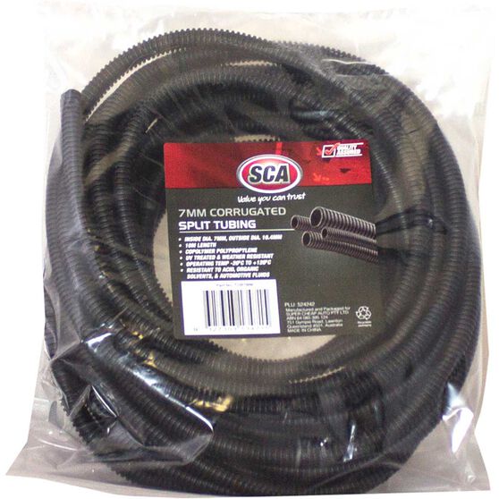 Sca 7mm Corrugated Split Tubing 10m Pack Supercheap Auto
