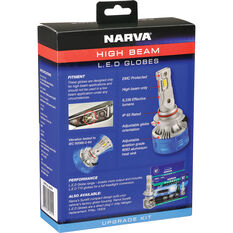 Narva High Beam LED Headlight Globes - H7, 12/24V, 18447H, , scaau_hi-res