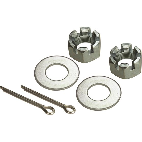 SCA Axle Nut Kit - Axle Nut, Washers and Split Pins, , scaau_hi-res