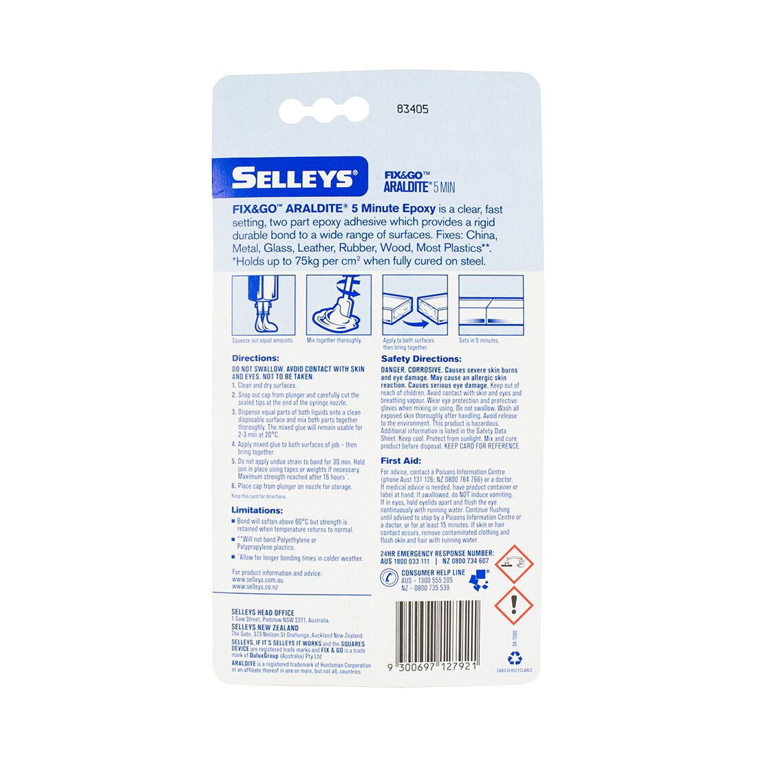 Selleys Araldite - Super Strong, 35mL, , scaau_hi-res