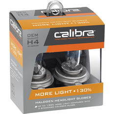 Calibre Plus 130 Headlight Globes - H4, 12V 60/55W, CA130H4, , scaau_hi-res