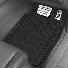 Skechers Goga Mat Floor Mats Black Set of 4, , scaau_hi-res