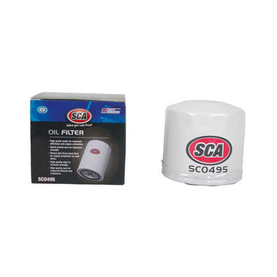 SCA Oil Filter SCO495 (Interchangeable with Z495), , scaau_hi-res
