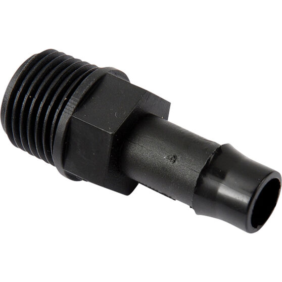 Water Tank Outlet Barb - 1/2 BSP x 13mm, , scaau_hi-res