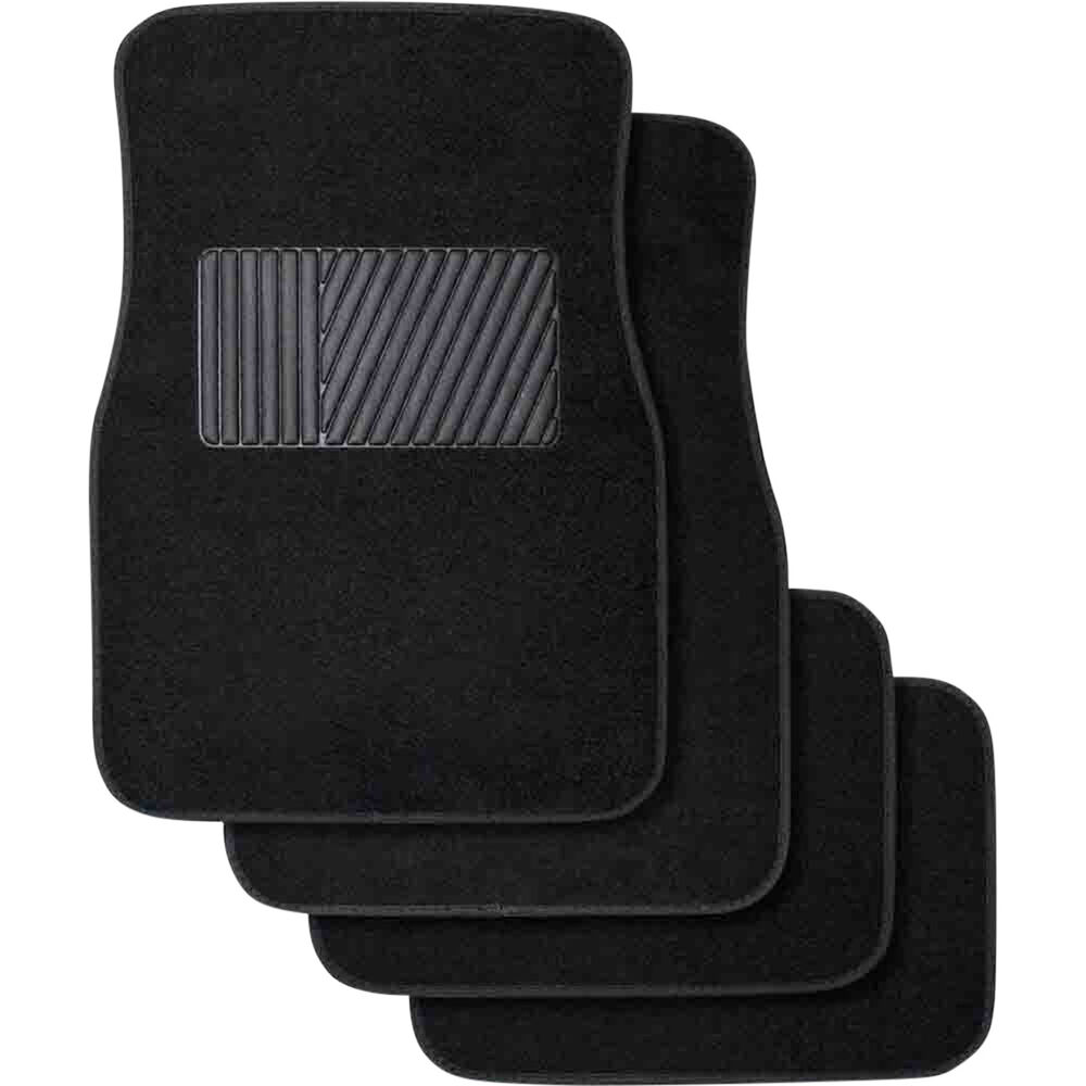 SCA Essential Black Carpet Car Floor Mats Supercheap Auto