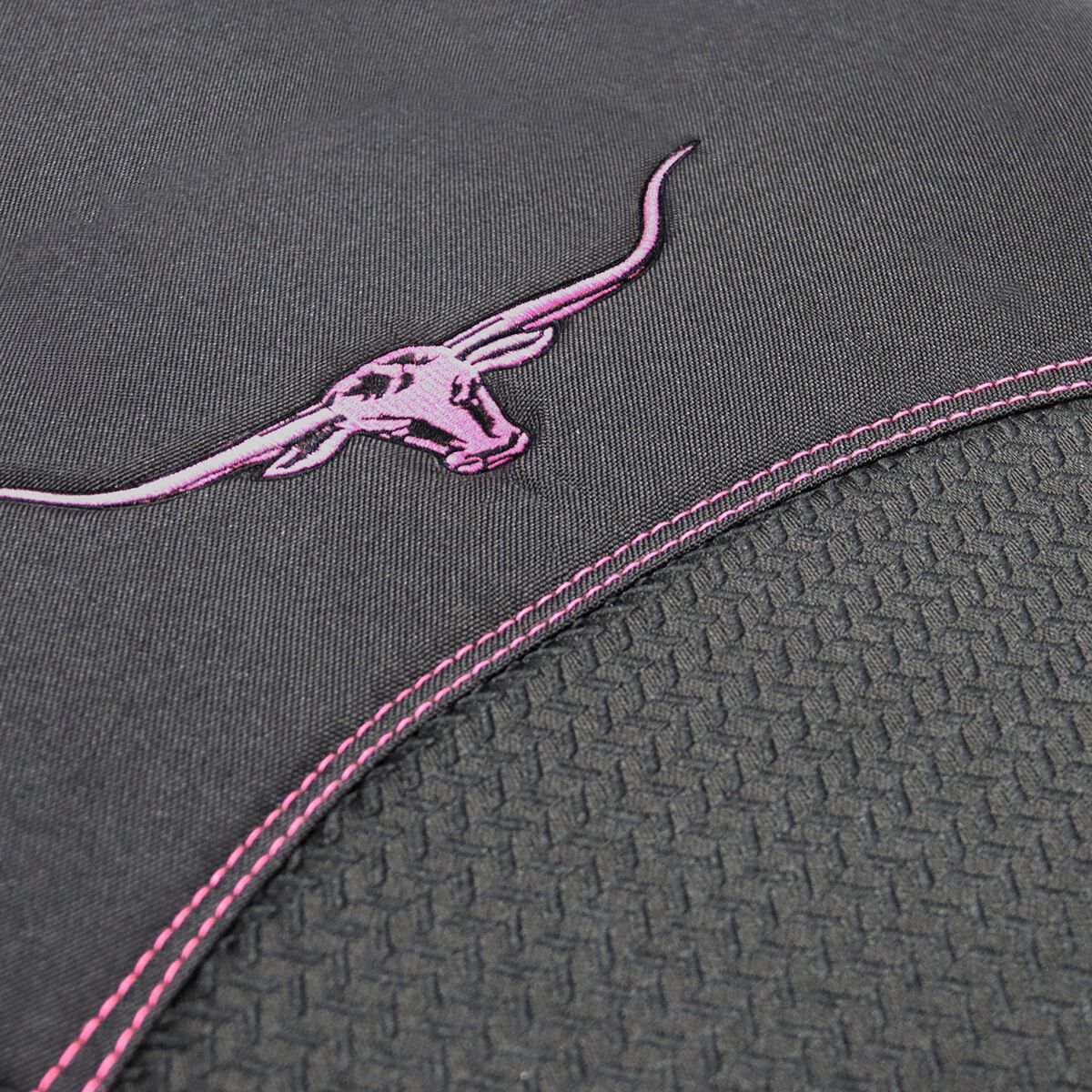 R.M.Williams Jacquard Seat Covers Front Pair Black/Pink Size 30, , scaau_hi-res