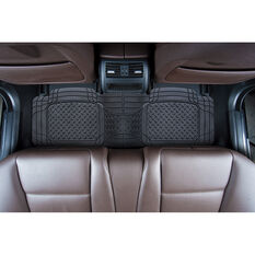 SCA Car Floor Mat - Black, Rubber, Single Rear, , scaau_hi-res
