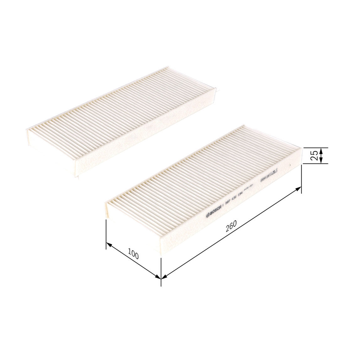 Bosch Standard Particle Cabin Air Filter - M 2194, , scaau_hi-res