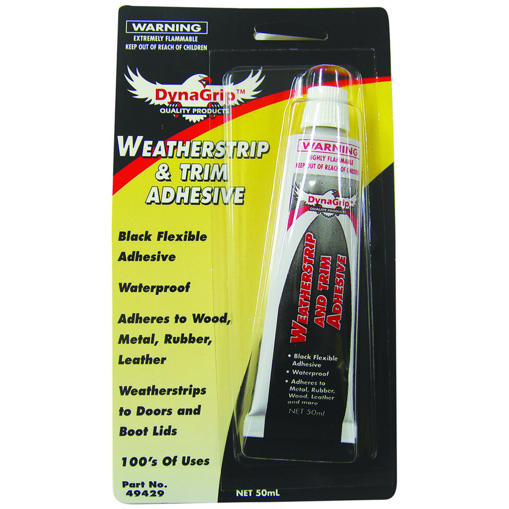 DynaGrip Weatherstrip and Trim Adhesive 50mL Supercheap Auto