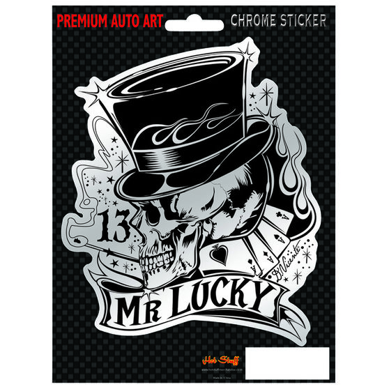 Sticker Mr Lucky, Chrome, , scaau_hi-res