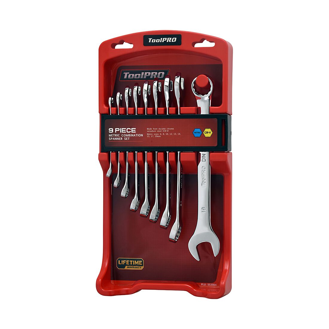ToolPRO Spanner Set Combination Metric 9 Piece, , scaau_hi-res