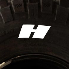 Tire Stickers - Letter H, , scaau_hi-res